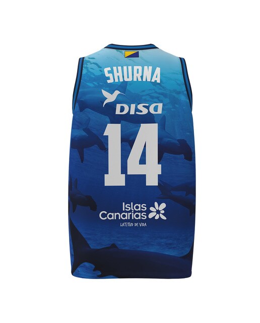 T-shirt de Criança 2.º Equipamento Gran Canaria 2023-2024 Azul-2