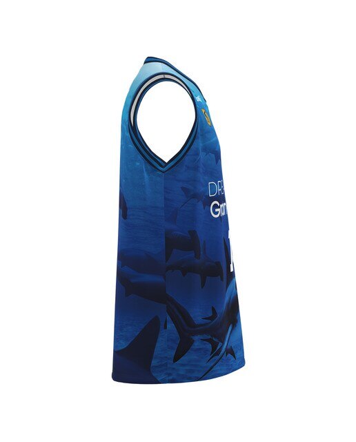 T-shirt de Criança 2.º Equipamento Gran Canaria 2023-2024 Azul-4
