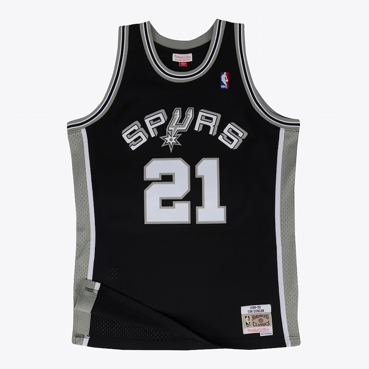 MITCHELL AND NESS - Camiseta de hombre Swingman San Antonio Spurs Tim Duncan 1998 Mitchell and Ness.