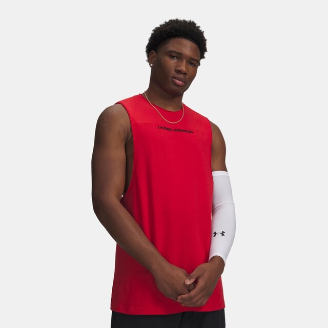 Imagem 0 de T-shirt de Basquetebol de Homem UA Hoops Training Tank