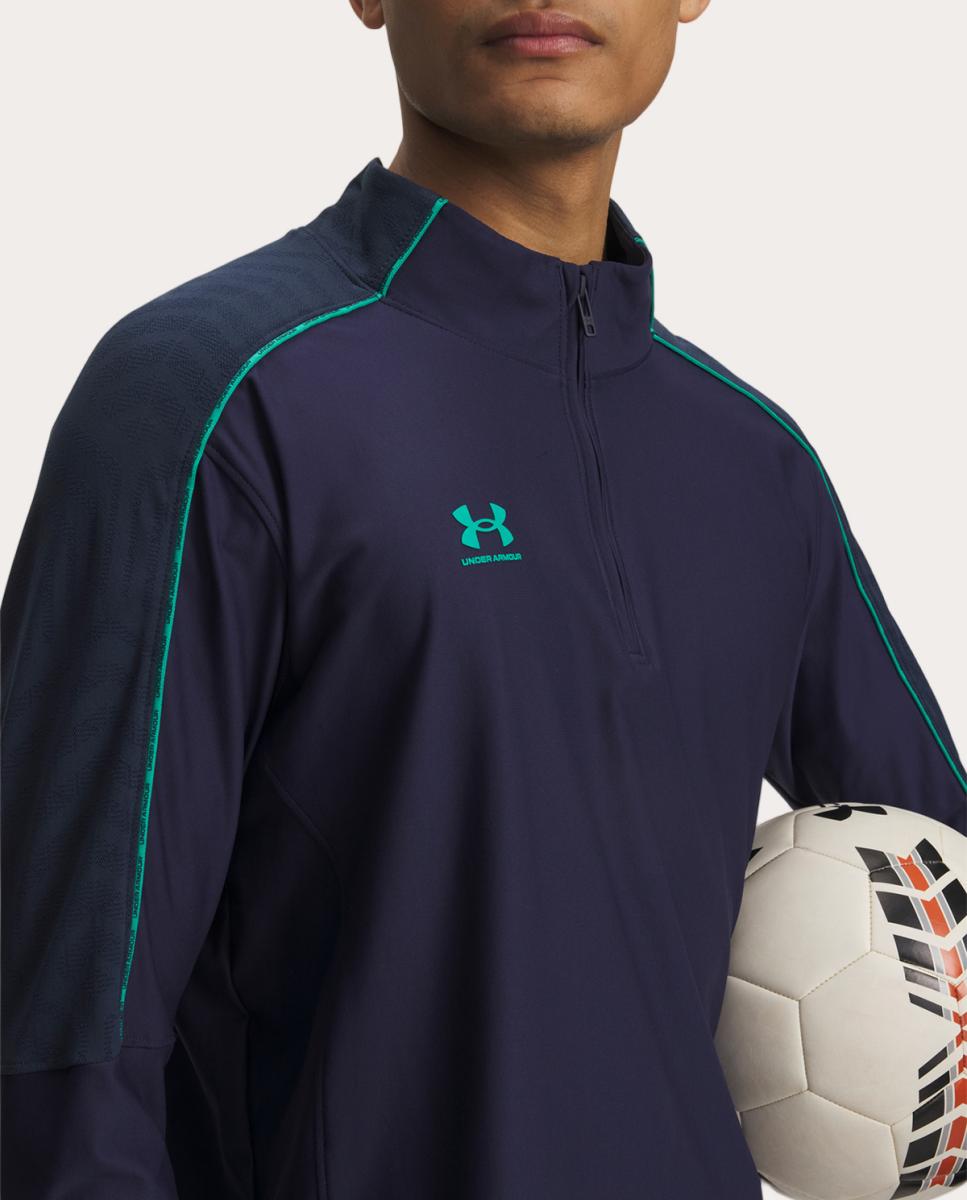 T-Shirt de Homem Challenger Pro Midlayer Under Armour Azul-escuro-3