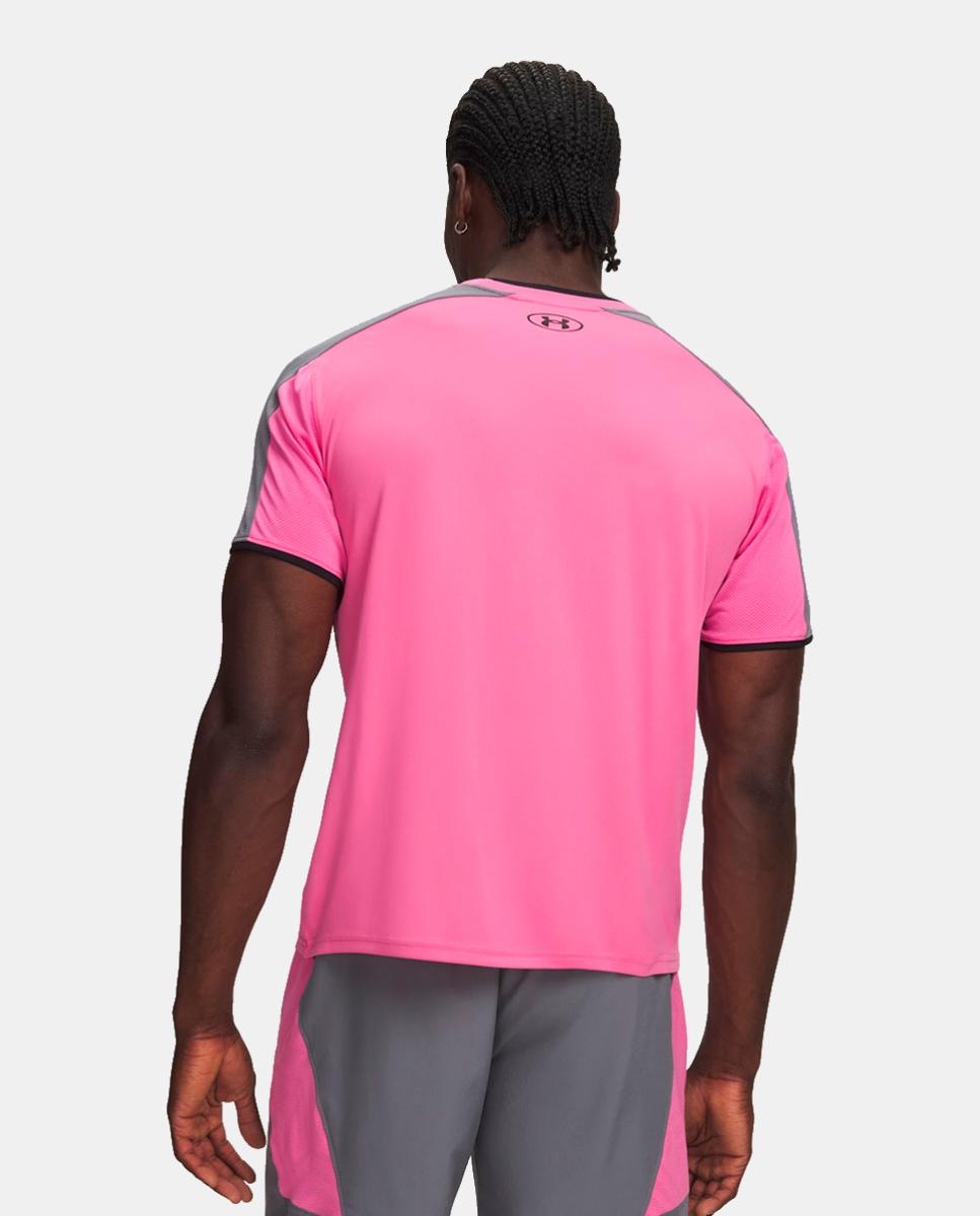 T-Shirt de Homem Challenger Train Ss Under Armour Fúcsia-2