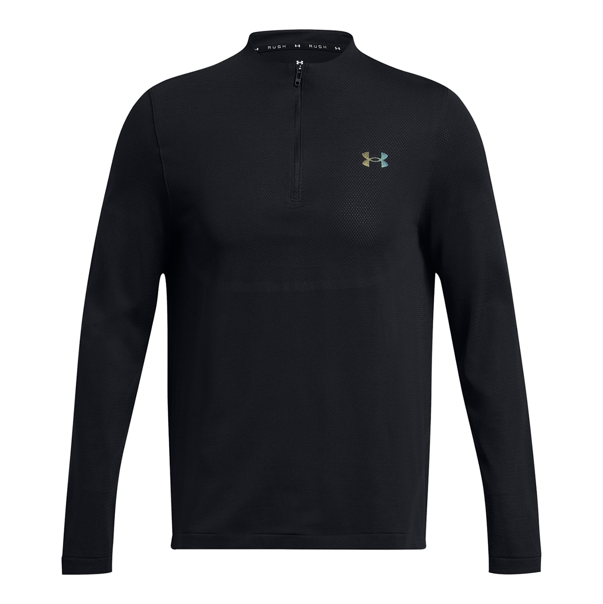 T-shirt de Homem Vanish Elite Seamless 1/4 Zp Preto-5