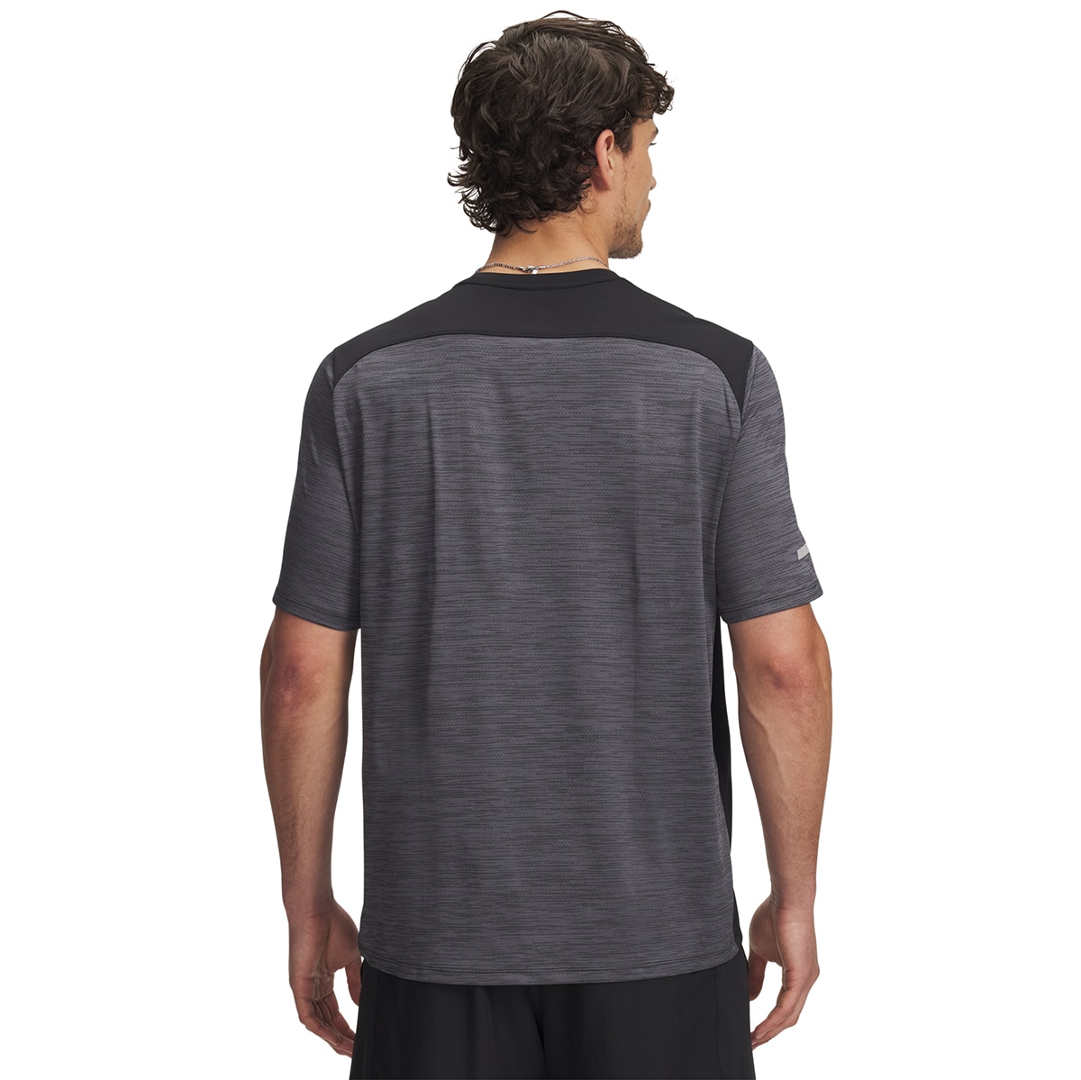 T-shirt de Homem UA Tech Utility SS Preto-2