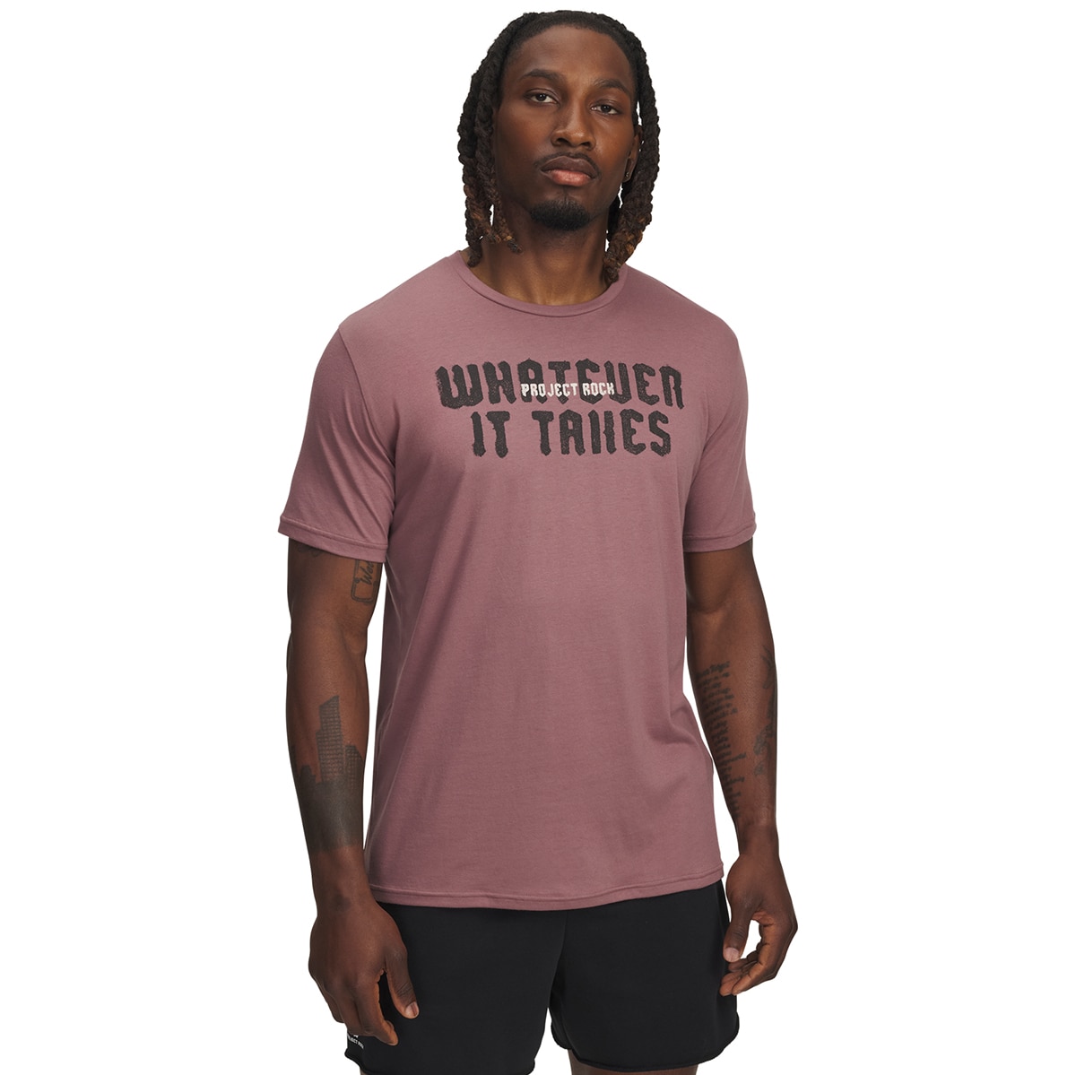 T-shirt de Homem Pjt Rck Q3 SS 1 Castanho-1