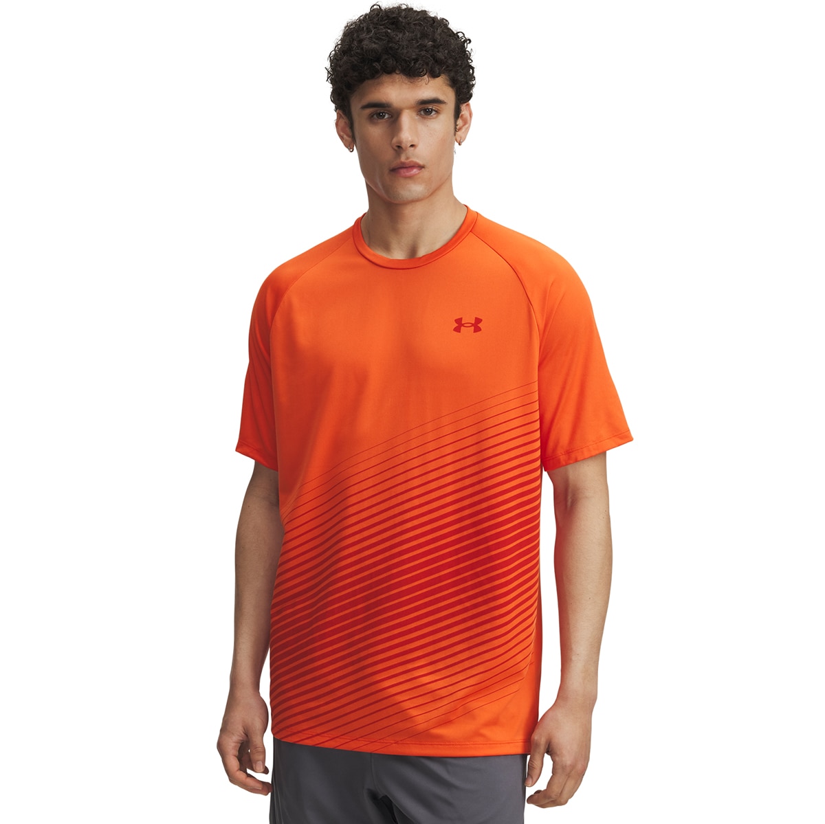 Imagem 0 de T-shirt de Homem UA Tech Fade SS