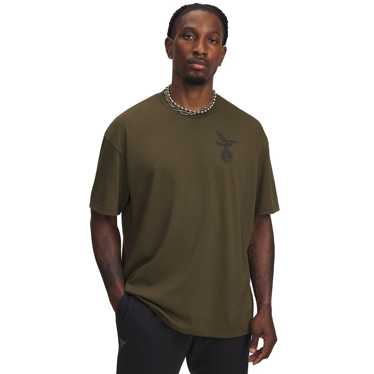Imagem 0 de T-shirt de Homem UA Pjt Rck SS Q4 ST