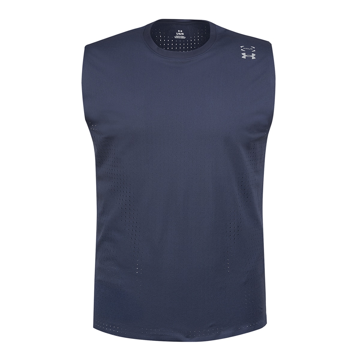 T-shirt de Homem UA Halo Vent SL Azul-1