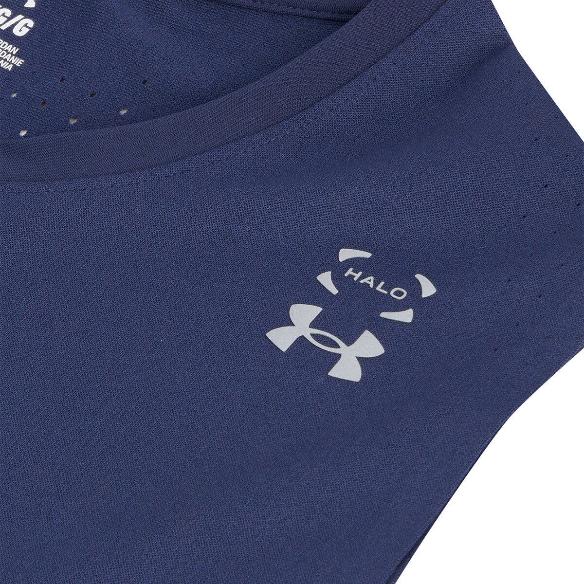 T-shirt de Homem UA Halo Vent SL Azul-4