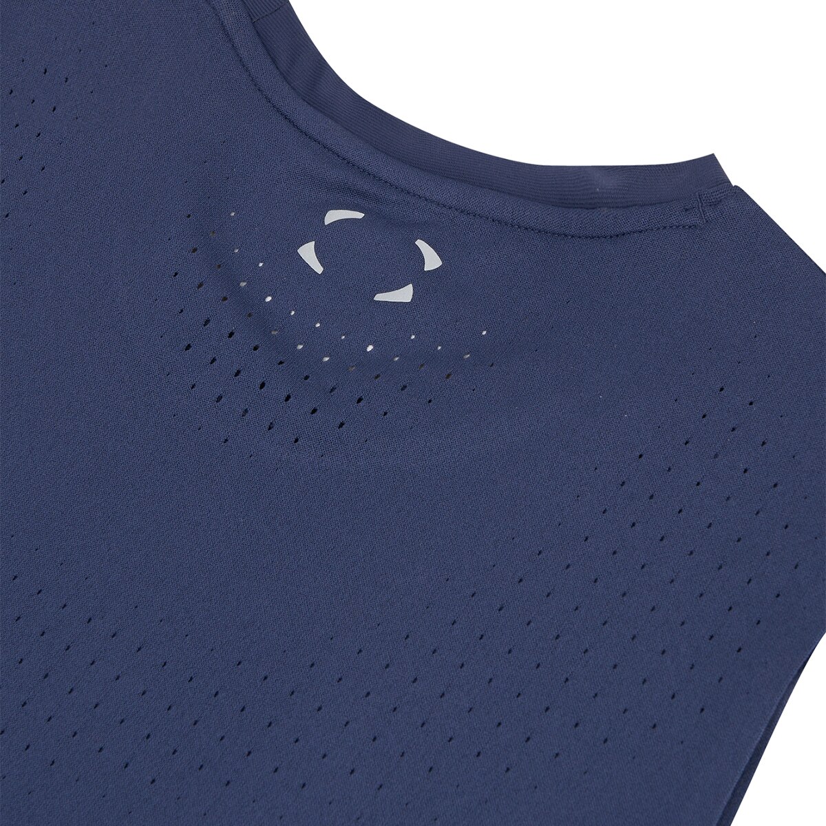 T-shirt de Homem UA Halo Vent SL Azul-5
