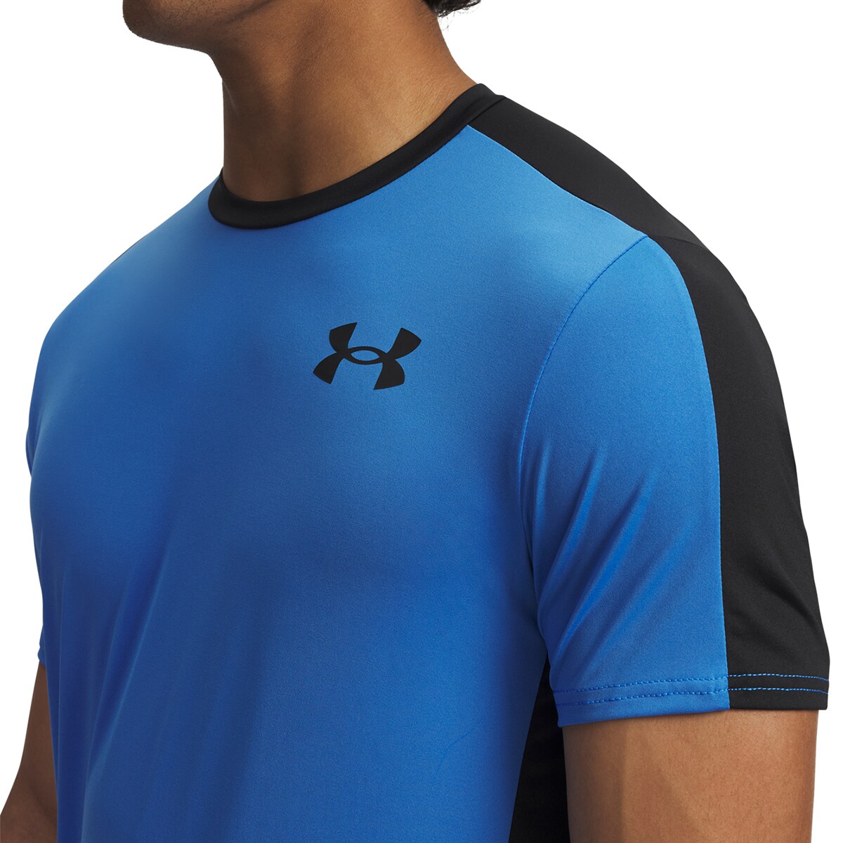 T-shirt de Homem UA HG Wordmark SS Azul-3