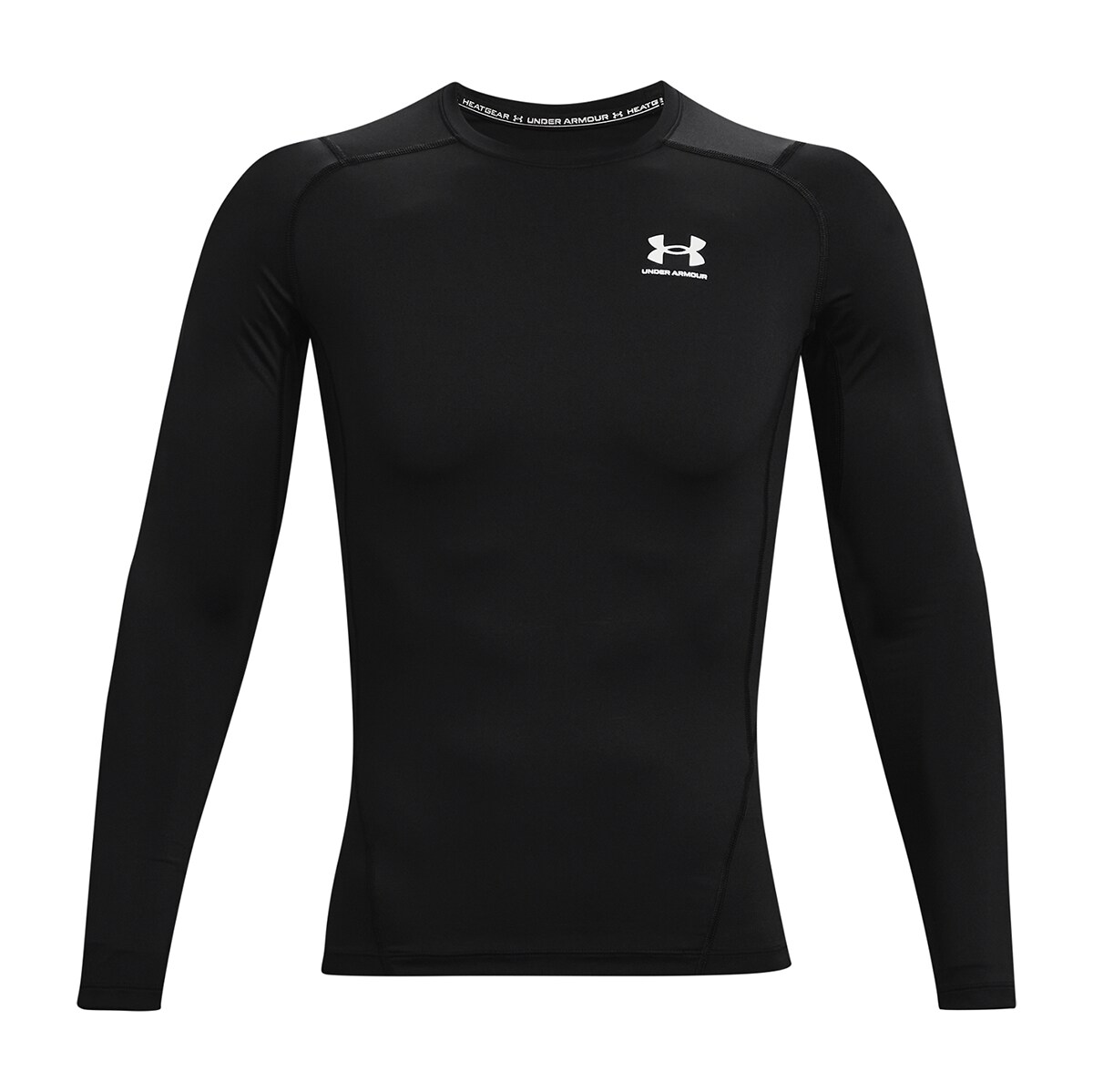 T-shirt de homem HeatGear® Under Armour Preto-5
