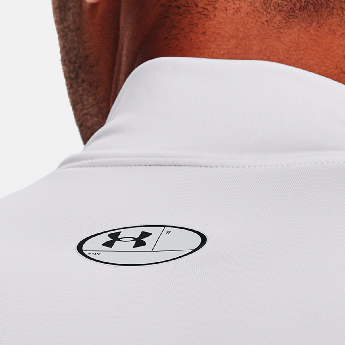 T-shirt de Compressão de Homem ColdGear® Branco-3