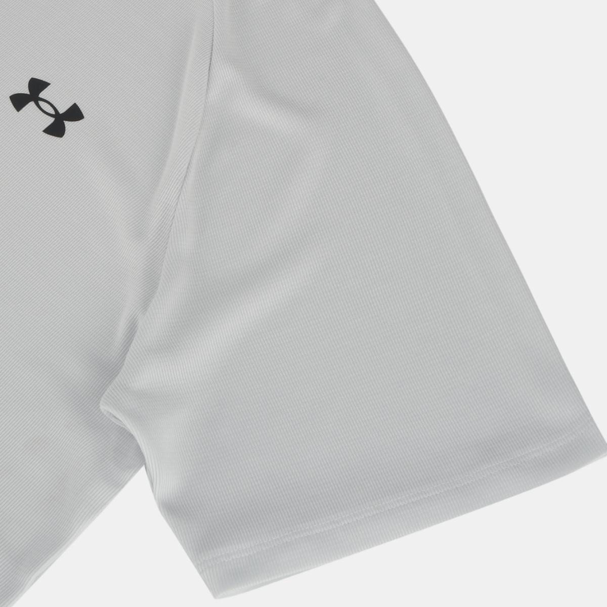 T-shirts de Homem Training UA Tech Textured SS Cinzento-claro-4