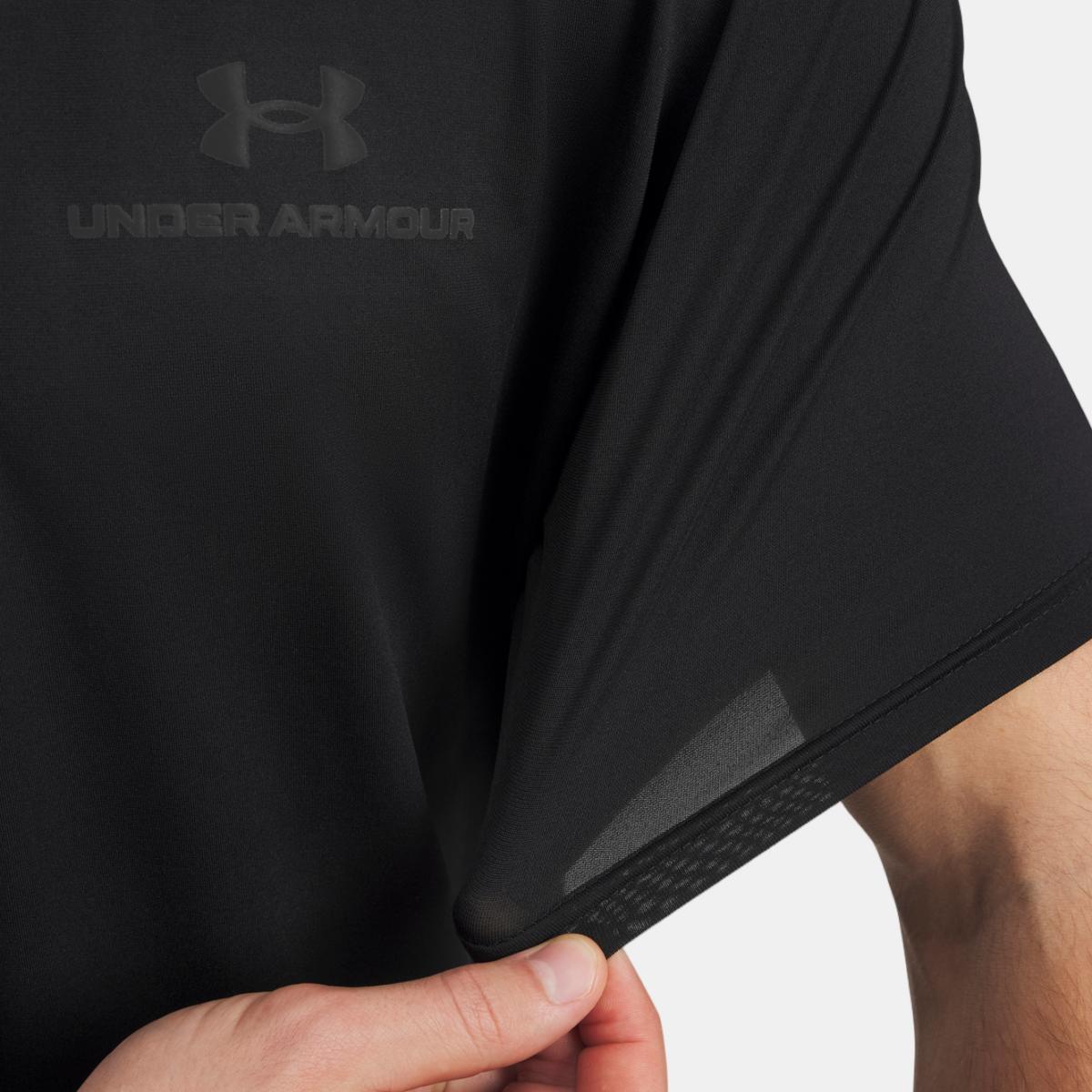 T-shirts de Homem Training Vanish Energy SS Preto-3