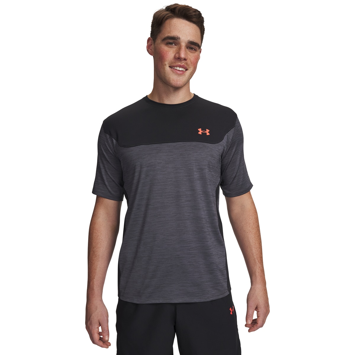 T-shirt de Training de Homem UA Tech Utility SS Preto-1