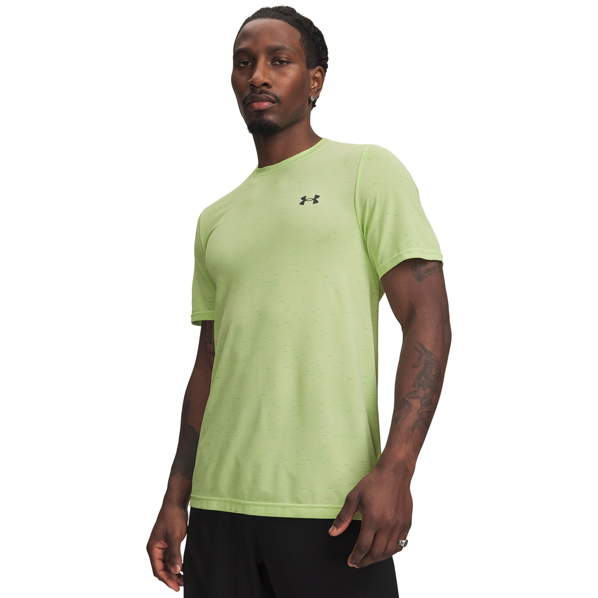 Imagen 0 de Camisetas de Hombre Training Vanish Seamless Novelty SS UNDER ARMOUR Verde Lima