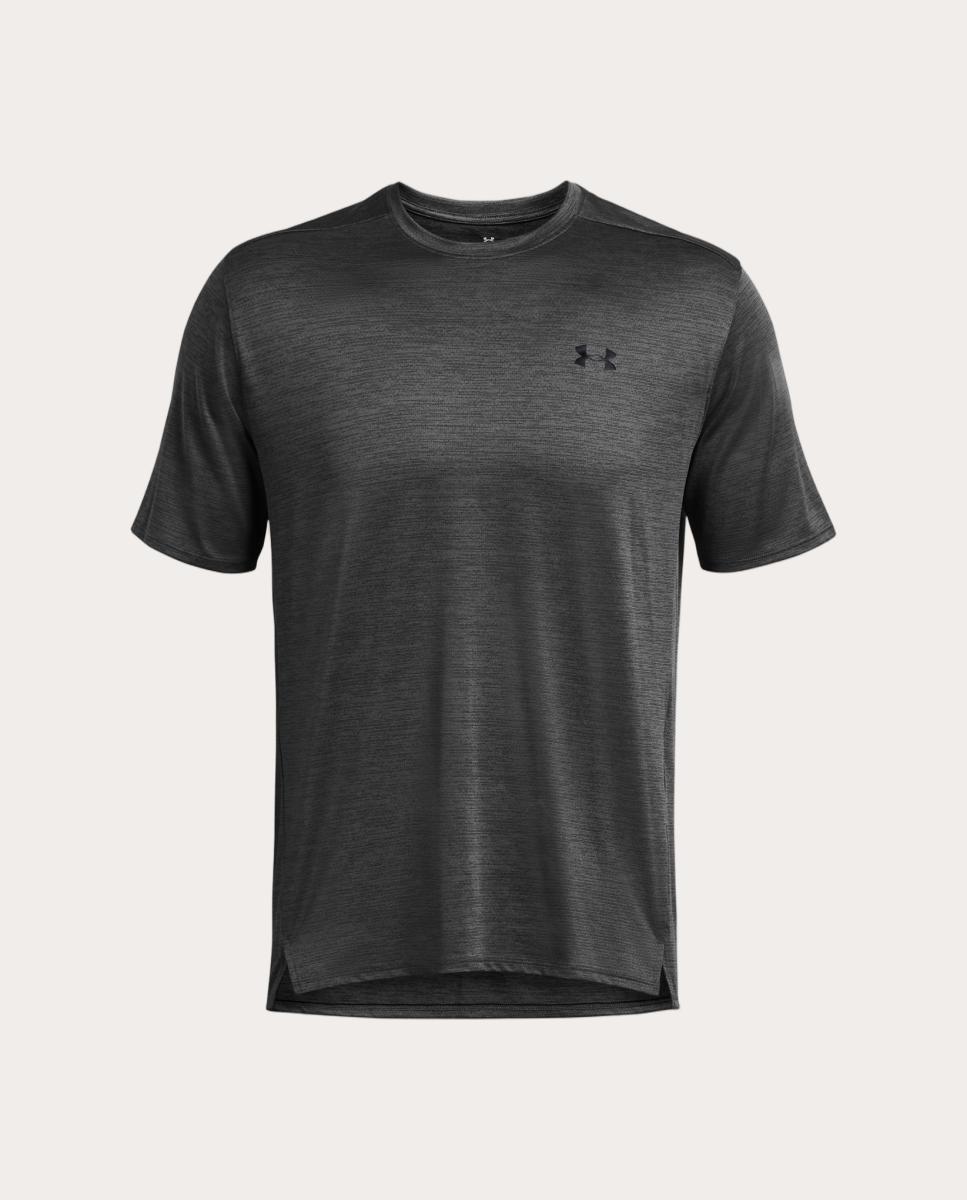 T-shirt de Homem UA Tech Vent SS Cinzento-granito-3