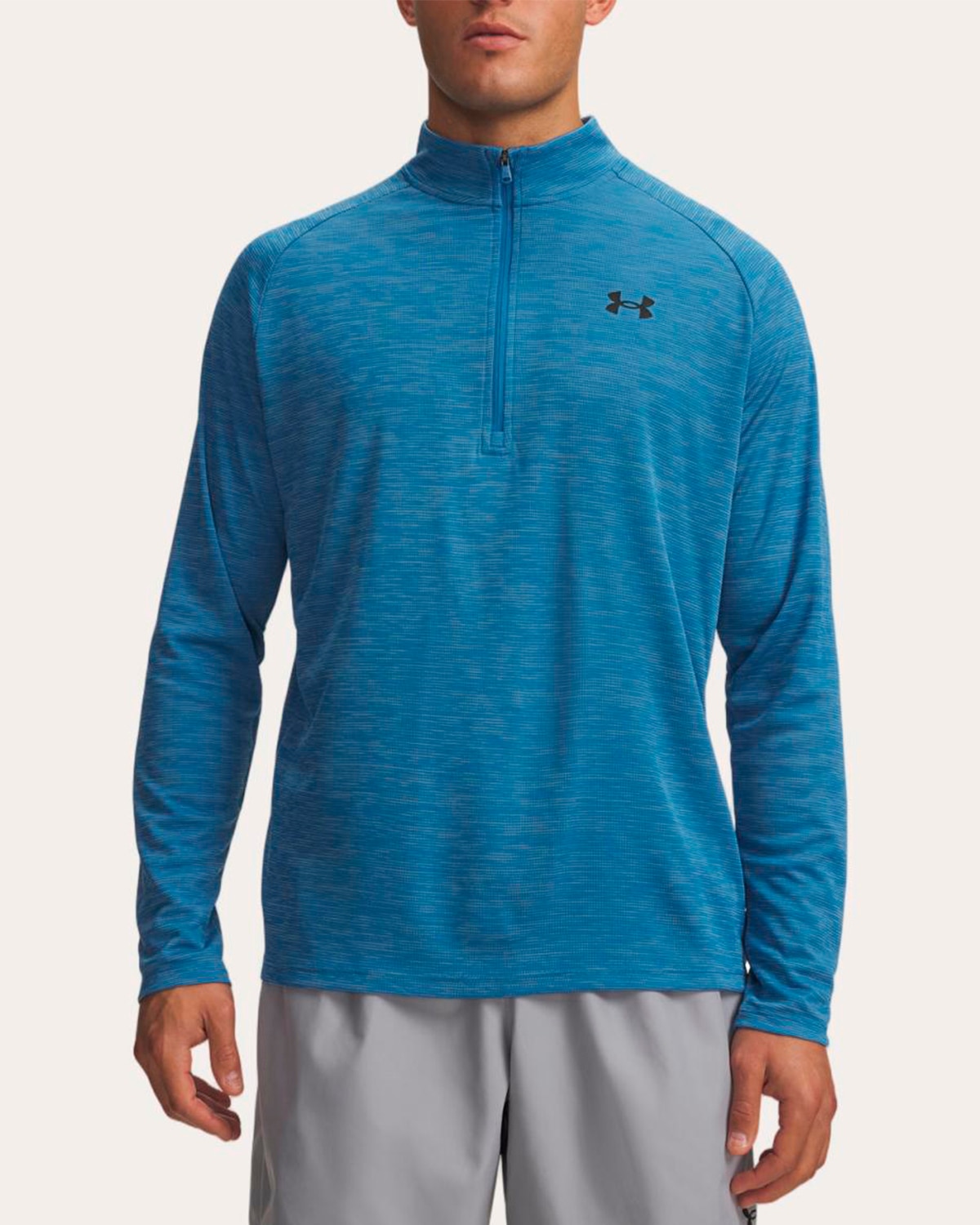 Imagem 0 de Sweatshirt de Homem UA Tech Textured 1/2 Zip