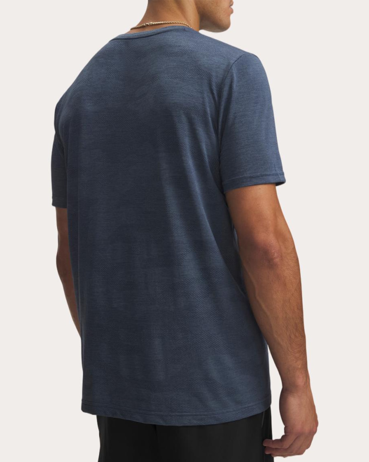 T-shirt de Homem UA Vanish Elite Smls SS Camo Cinzento-2