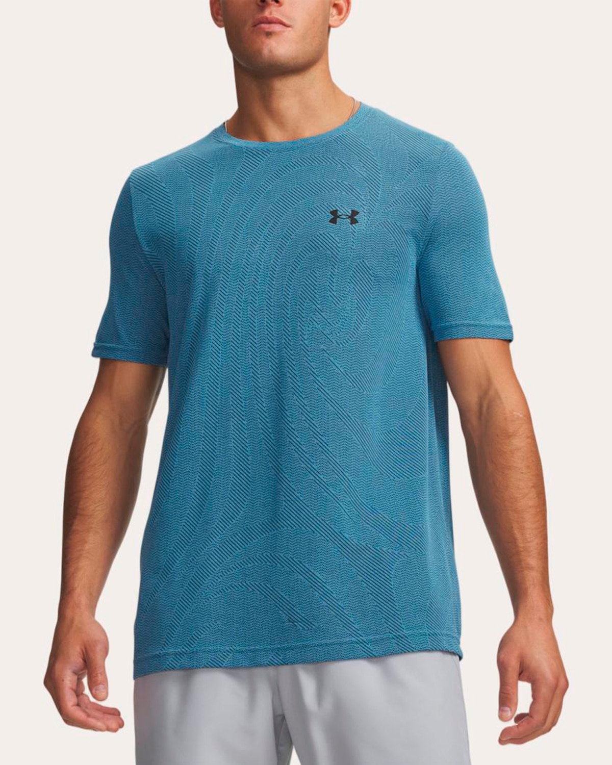 T-shirt de Homem Vanish Seamless Novelty SS Azul-1