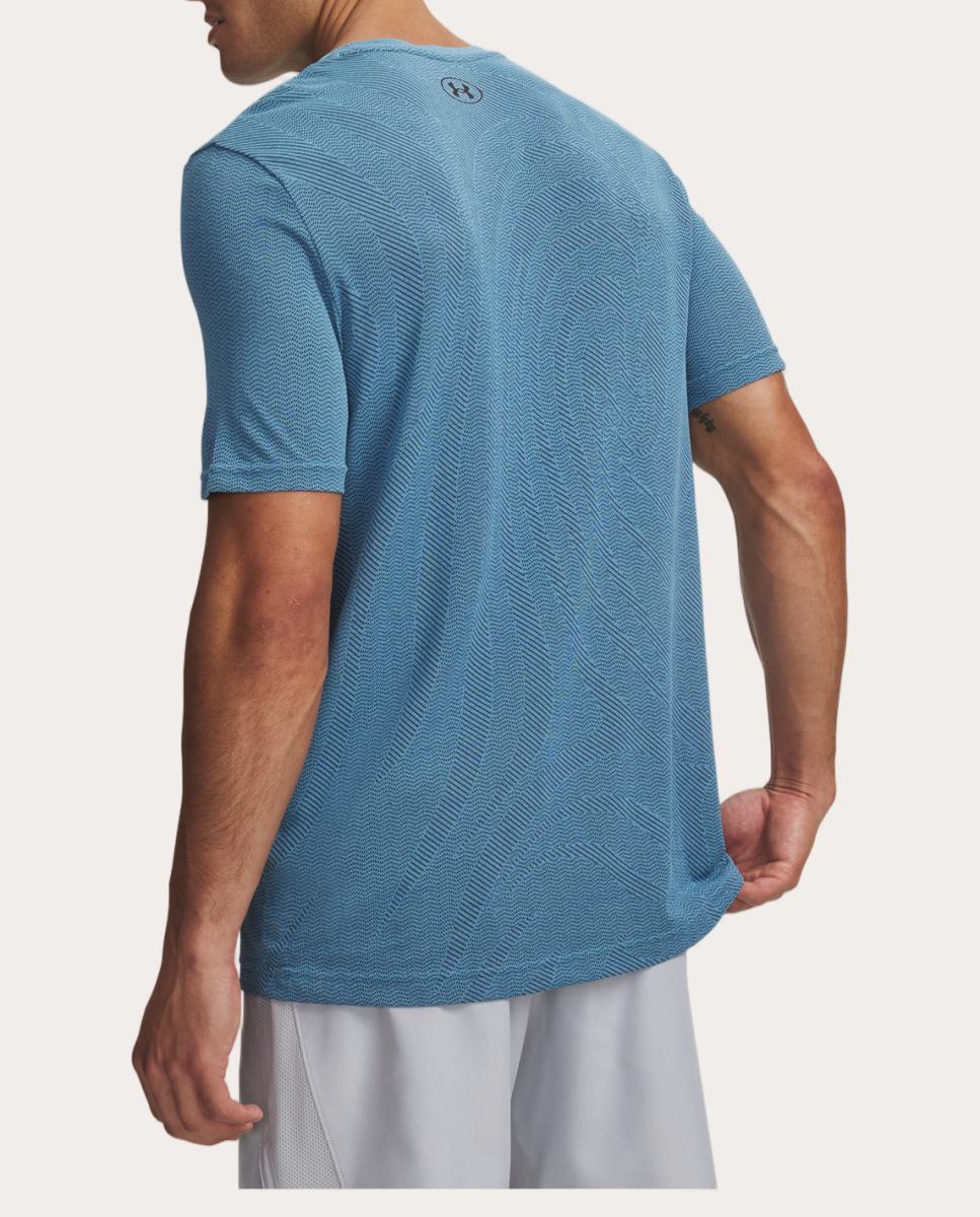 T-shirt de Homem Vanish Seamless Novelty SS Azul-2