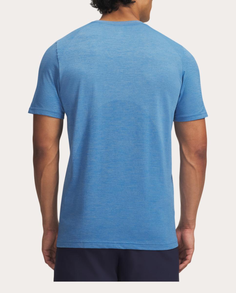T-shirt de homem Vanish Seamless SS Under Armour Azul-2