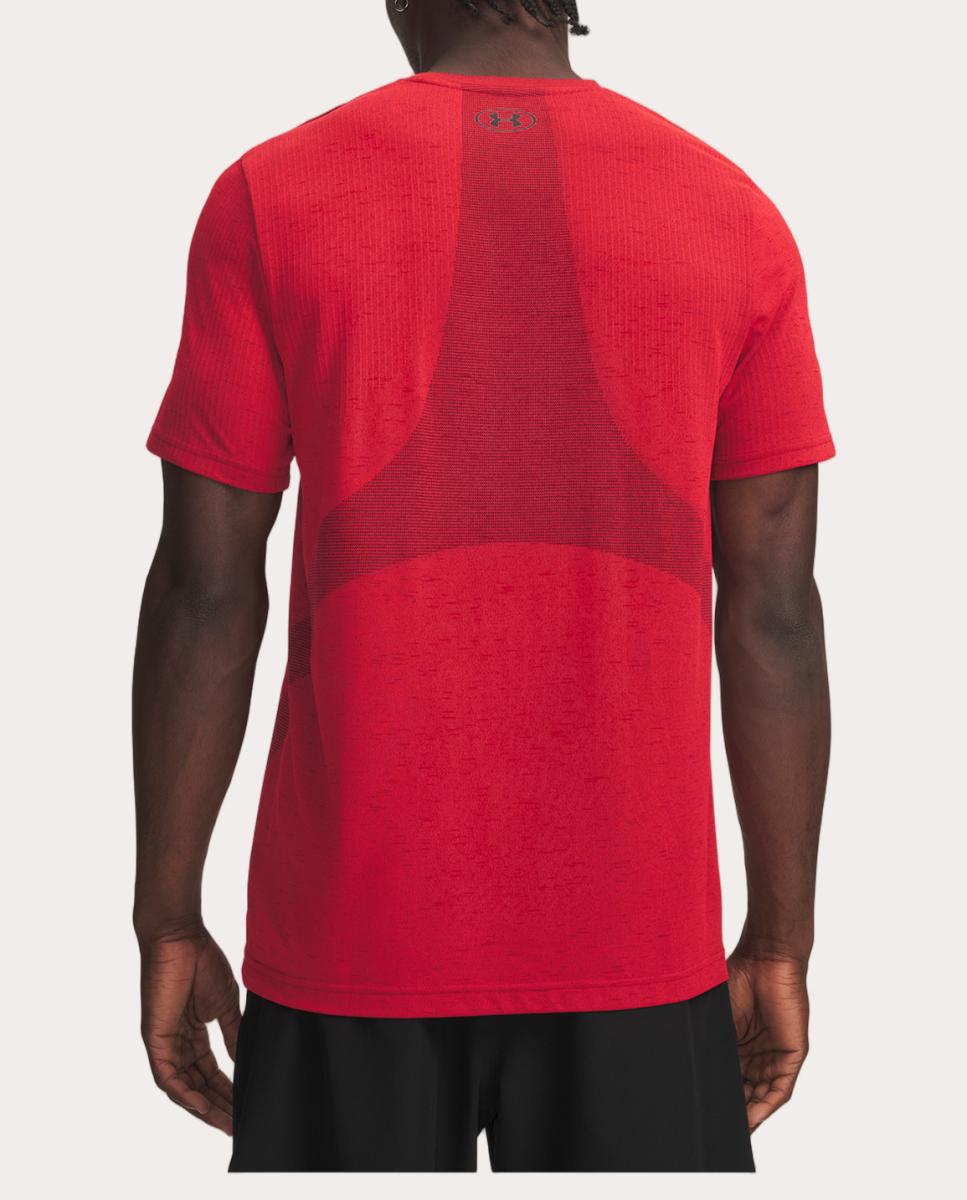 T-shirt de homem Vanish Seamless SS Under Armour Vermelho-2
