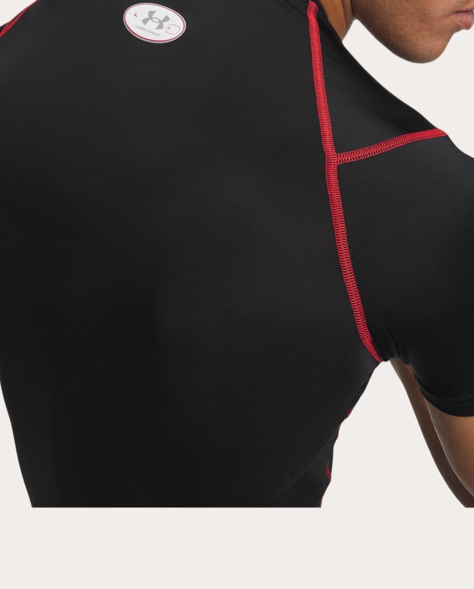 T-shirt de Homem UA HG Elite Comp SS Preto-3