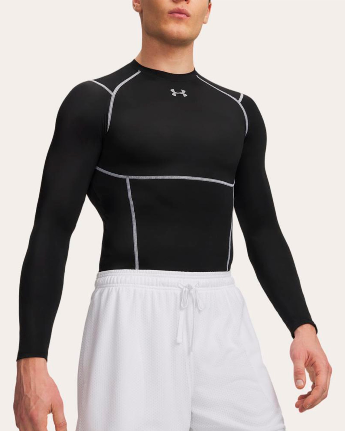 Imagen 0 de Sudadera de hombre UA HG Elite Comp LS Under Armour Negro