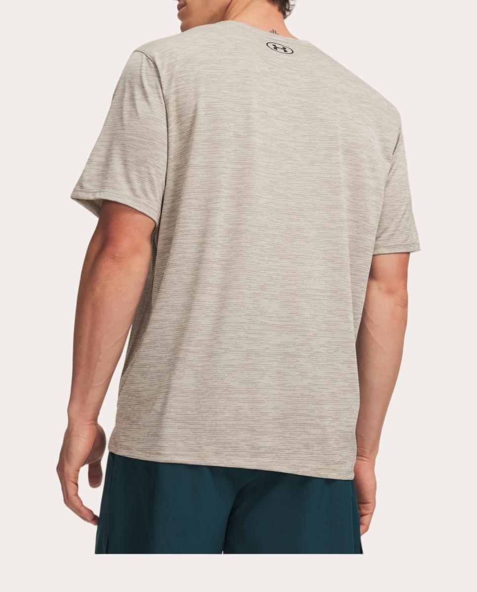 T-shirt de Homem UA Tech Vent SS Taupe-2