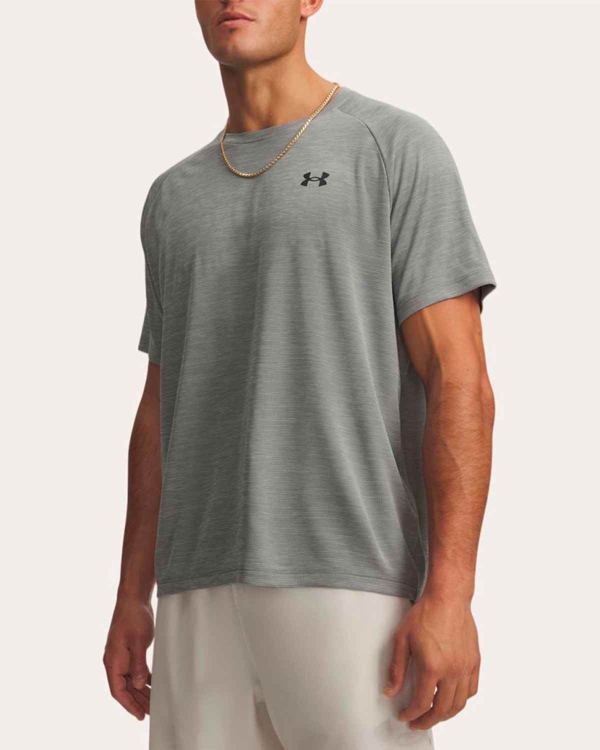 Imagem 0 de T-shirt de Homem UA Tech Textured SS