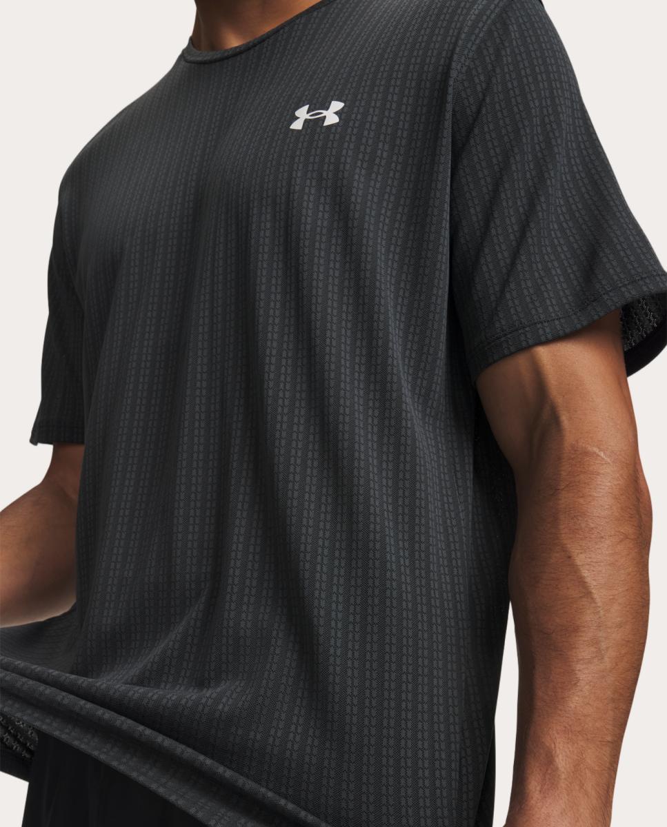 T-shirt de Homem Tech Vent Jacquard New Preto-3