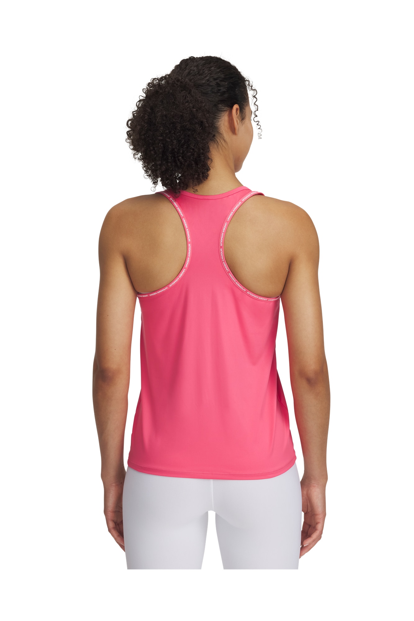 Camiseta de mujer Tech Knockout Tank Under Armour - Rosa Rosa-2