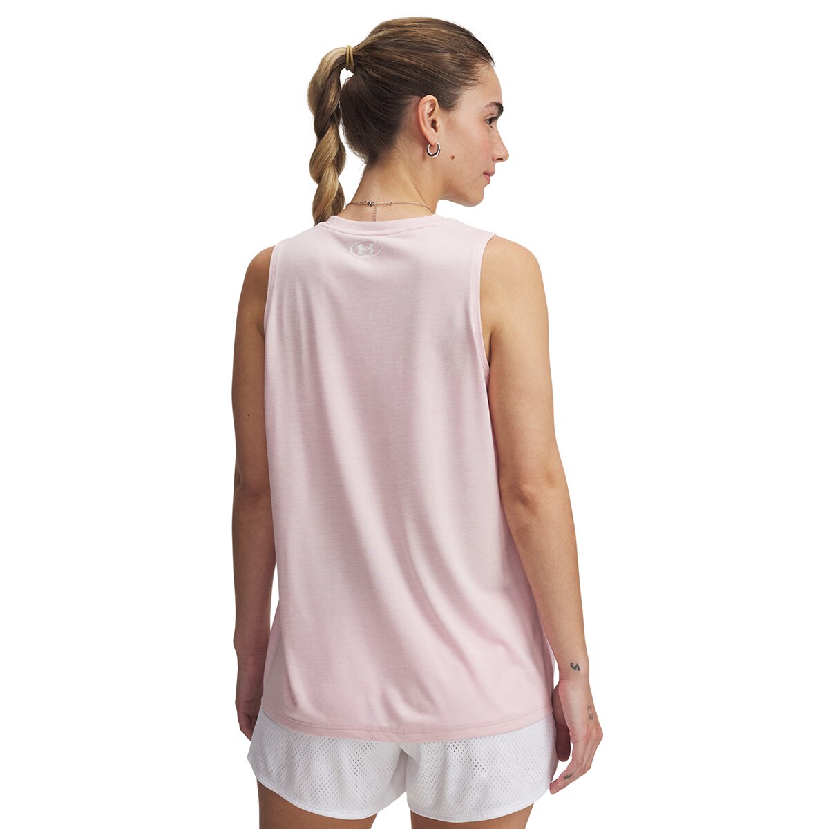 T-shirt de Mulher Tech Tank Twist Rosa-2