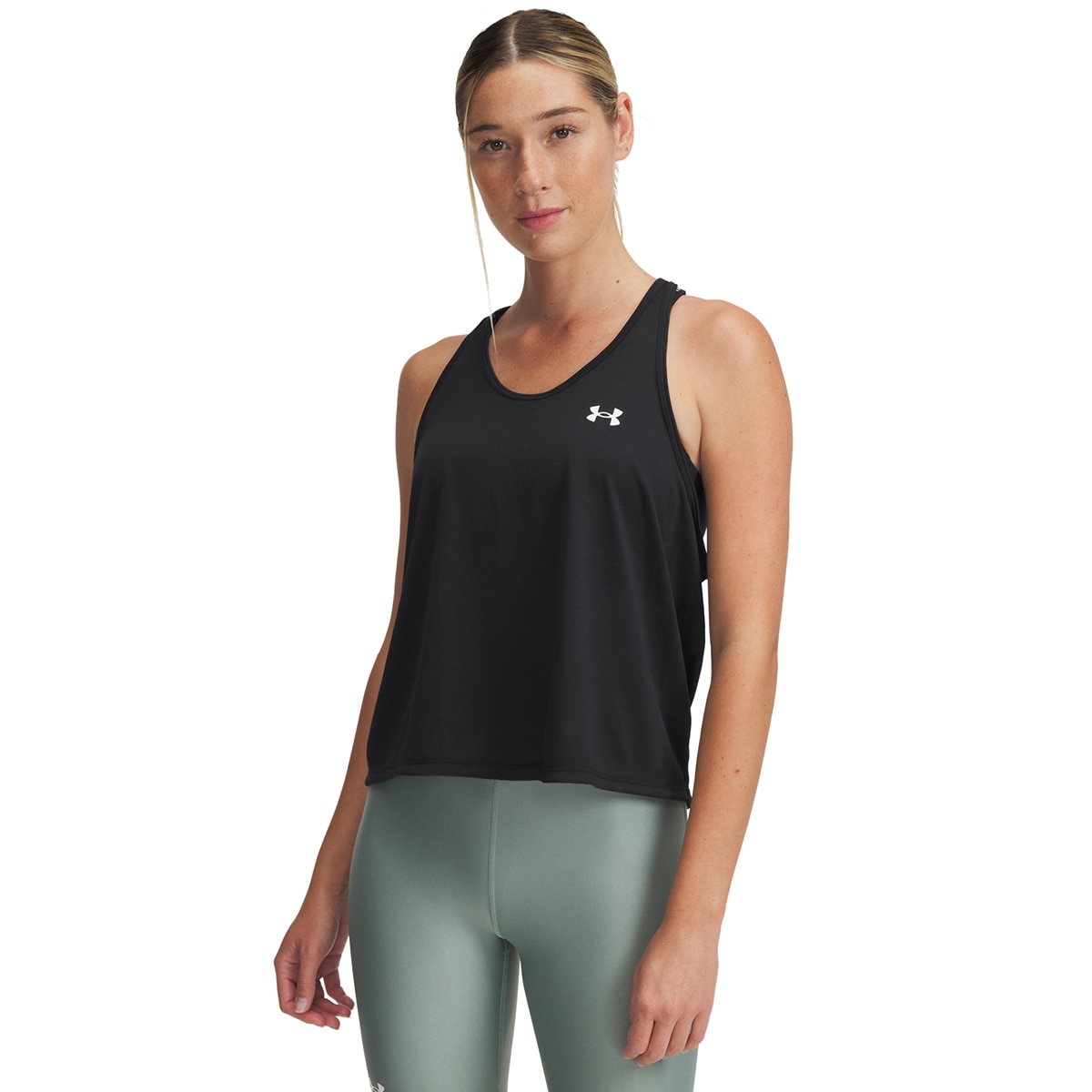 T-shirt de Mulher Tech Swing Tank Preto-1