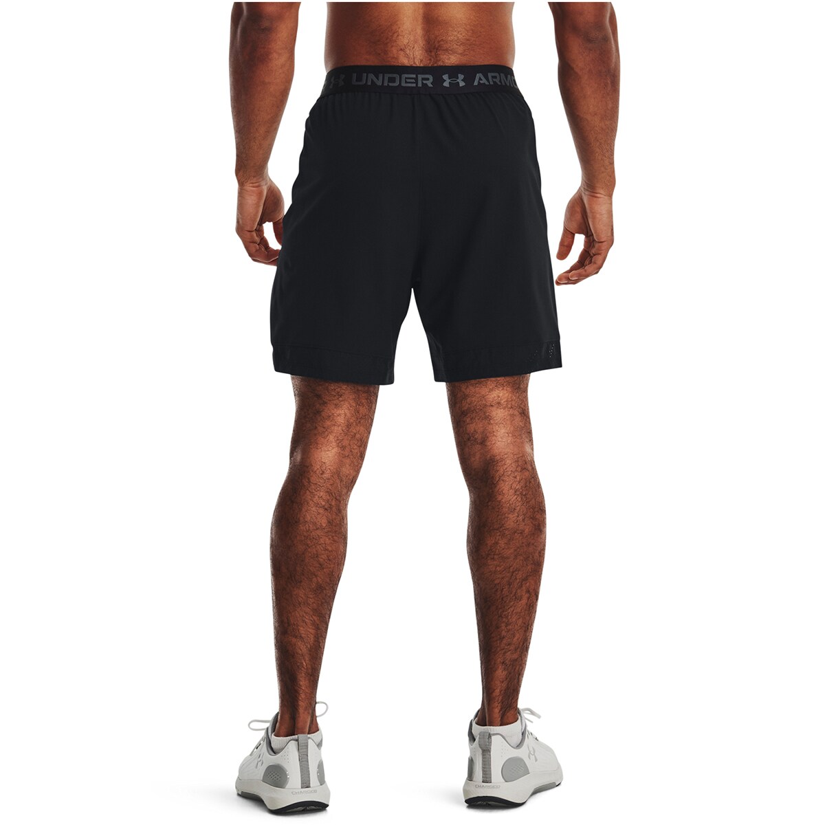 Short de hombre 15 cm Vanish Woven Under Armour Negro / Gris-2