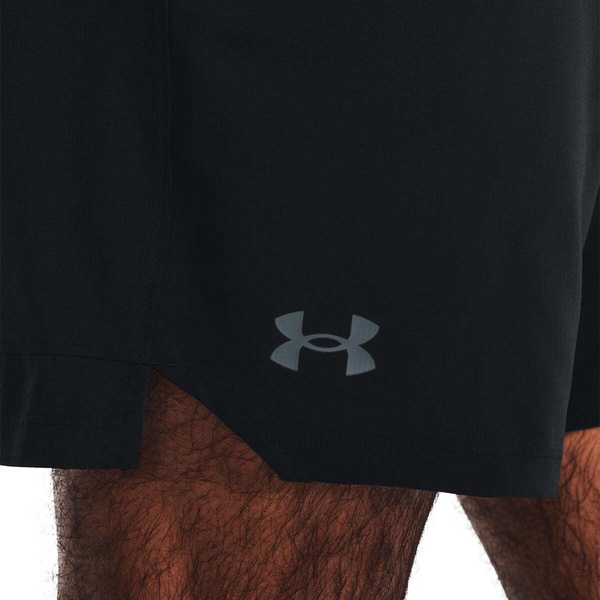 Short de hombre 15 cm Vanish Woven Under Armour Negro / Gris-4