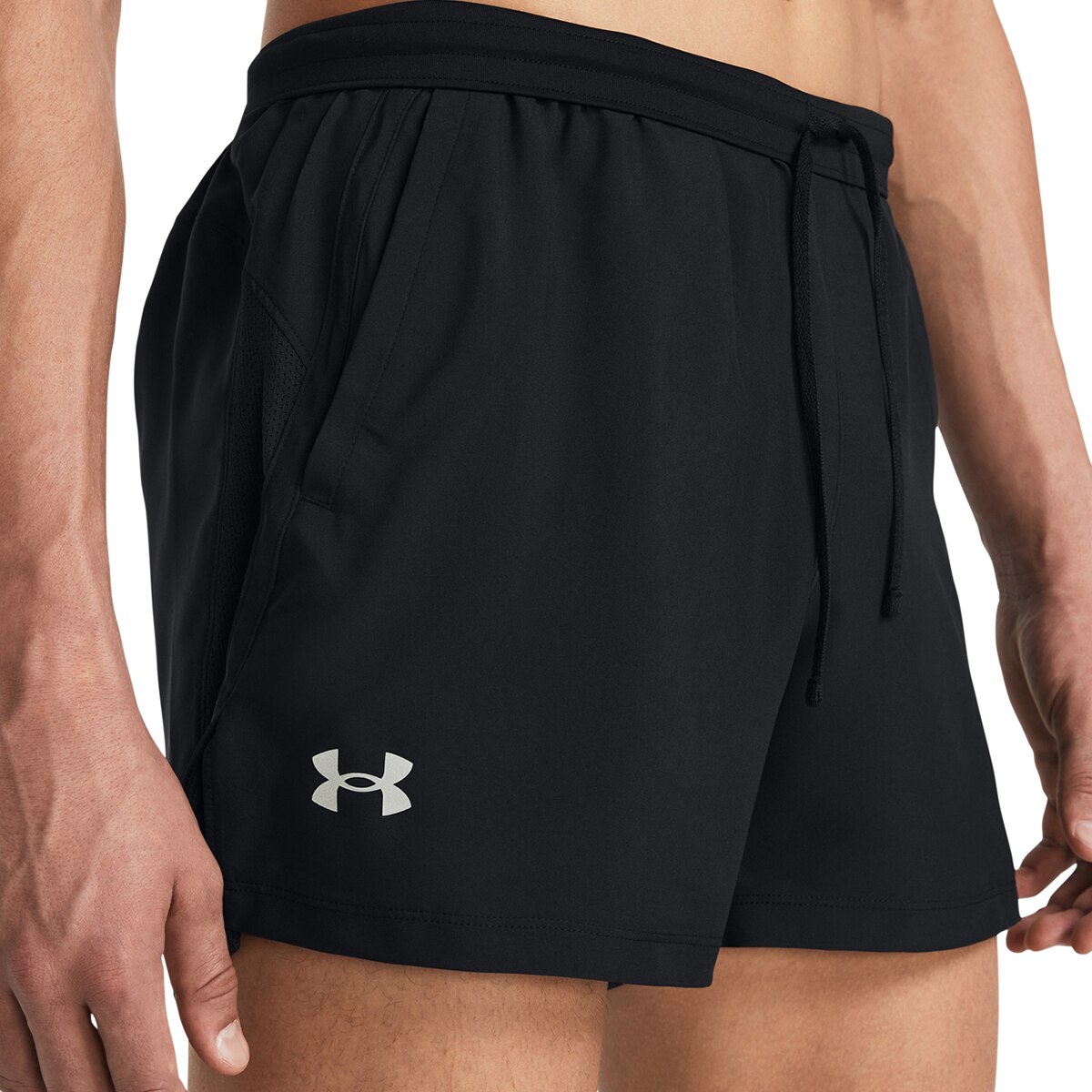 Calças de Running de Homem UA LAUNCH 5'' SHORTS Preto-3