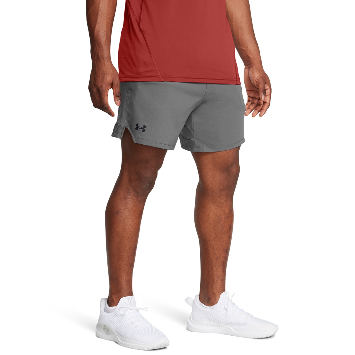 Short de hombre 15 cm Vanish Woven Under Armour Gris-1