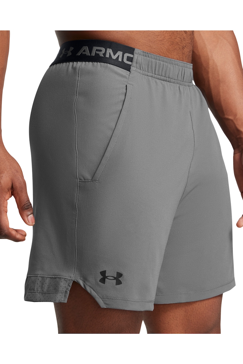 Short de hombre 15 cm Vanish Woven Under Armour Gris-3