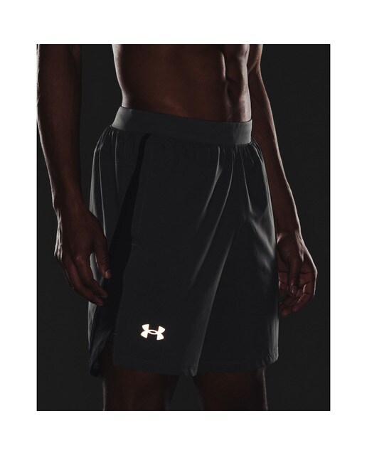 Calções de homem Launch 7" Under Armour Cinzento-3