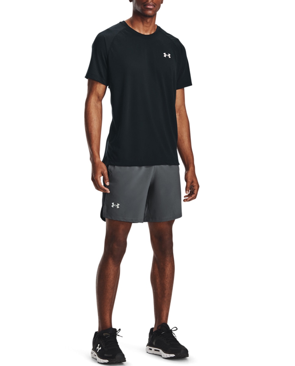 Calções de homem Launch 7" Under Armour Cinzento-4