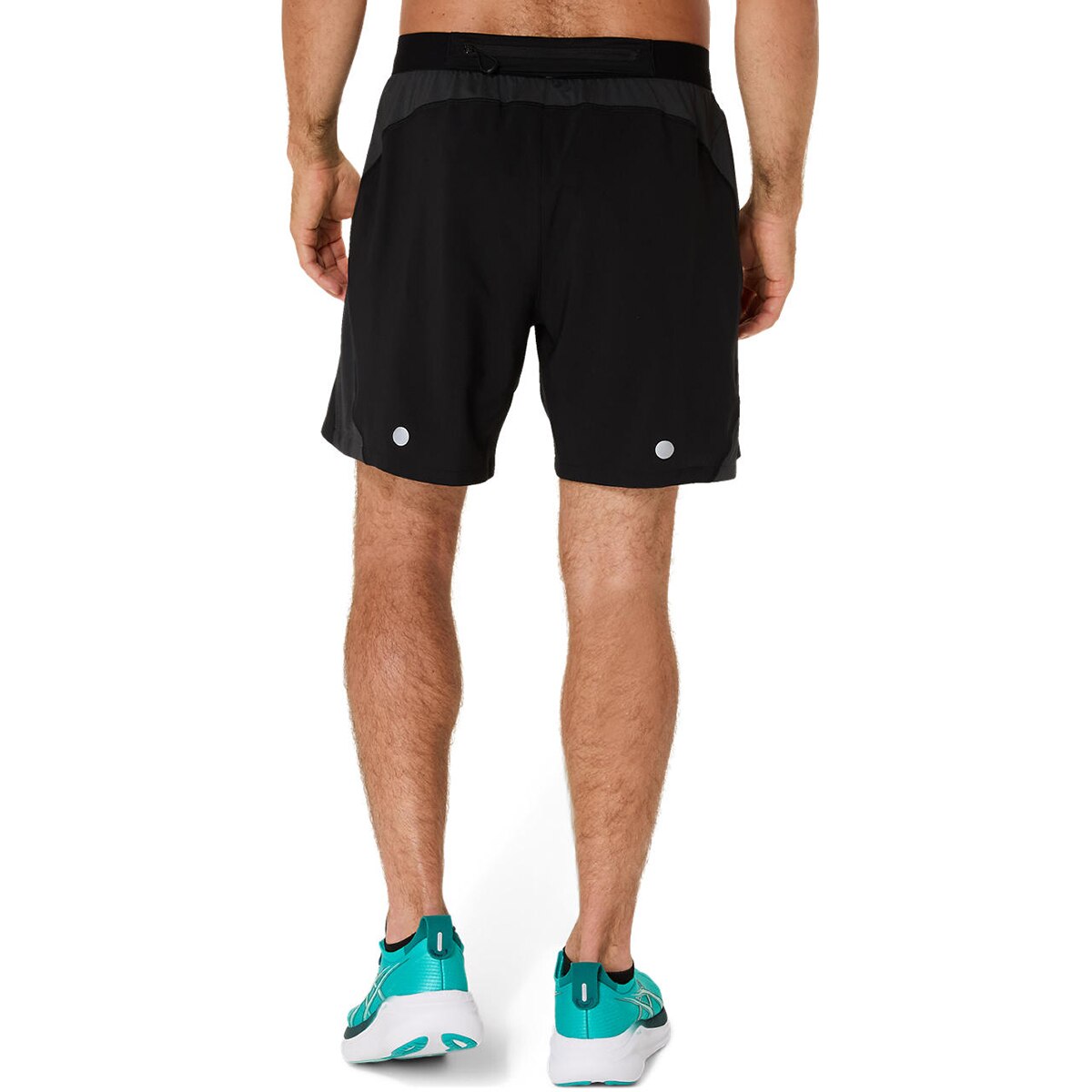 Calções de Running de Homem Road 7In Short Preto-2