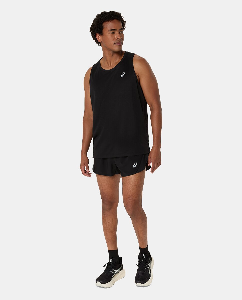 Calções de Homem Core Split Short Preto-3