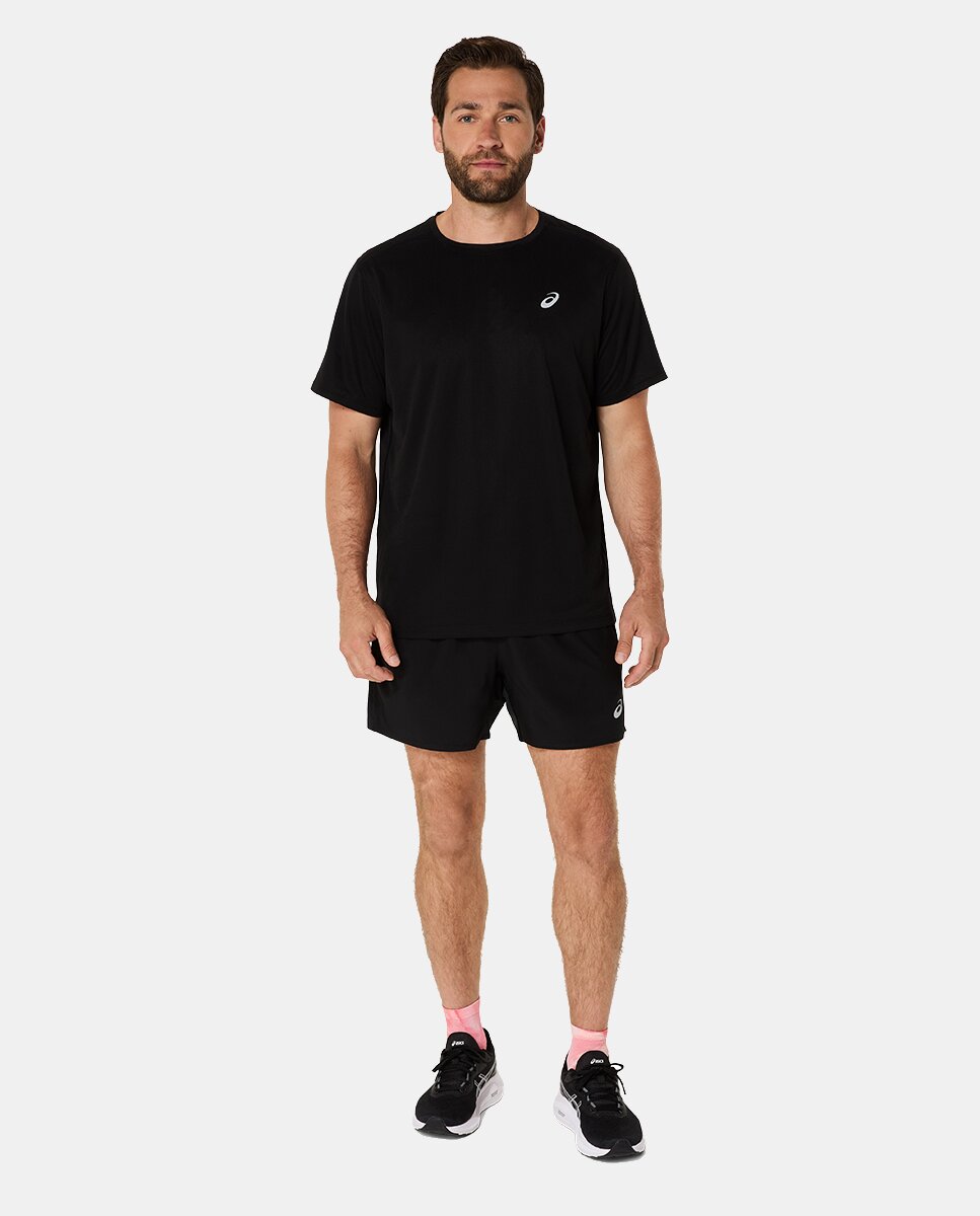 Calções de Running de Homem Core 5In Short Preto-3