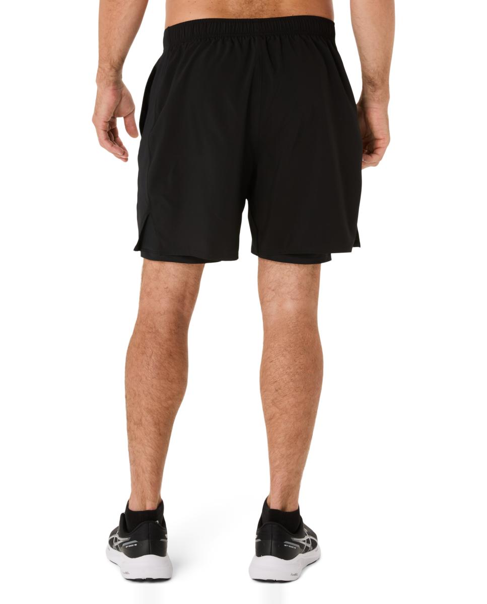 Calções de Running de Homem Core 2N1 7In Short Preto-2
