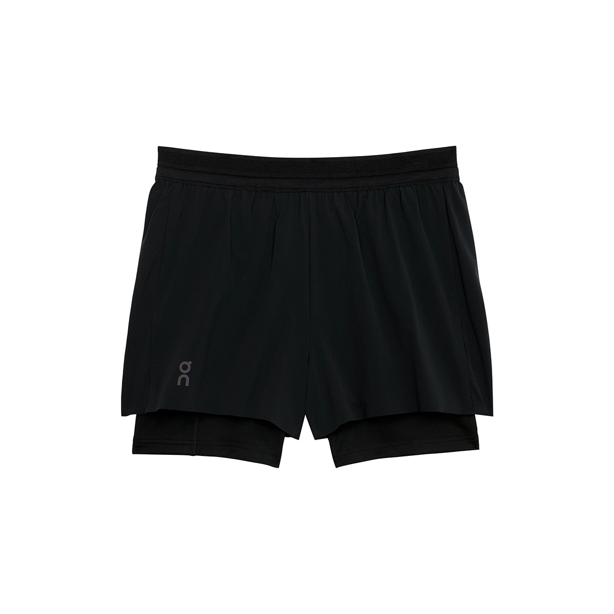 Pantalón corto de mujer 3" Performance 2/1 Shorts ON - Negro Negro-5