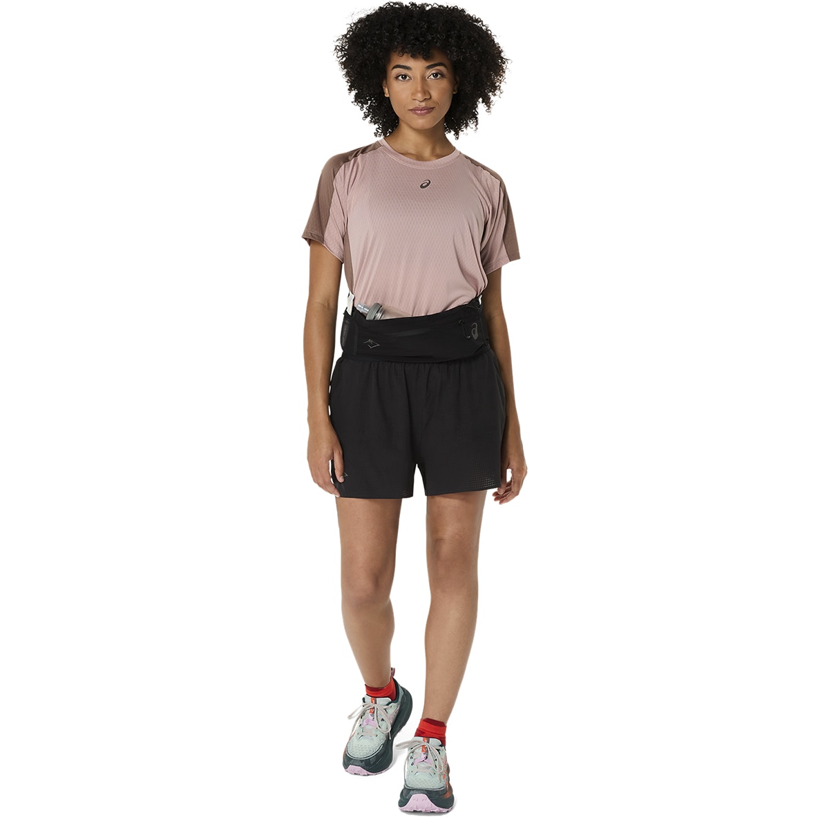Calções de Running de Mulher Fujitrail Elite Short Preto-8