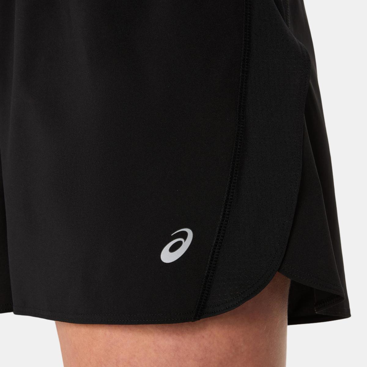 Calções de Mulher Core Split Short Preto-4